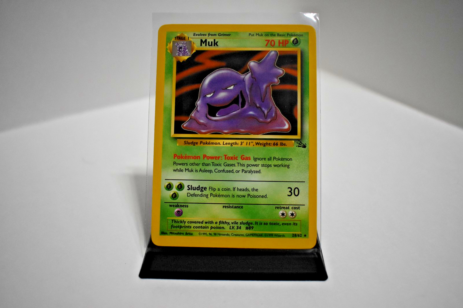 Pokémon TCG - Muk 28/62 Fossil Regular - NM