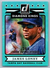 2015 Donruss Career Stat Line  James Loney 27 149/285