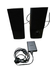 Bose Companion 2 Series III Multimedia PC Speakers Set w/ Power Cable Tested