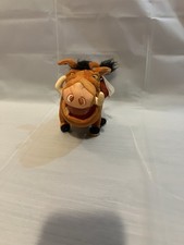 Disney Lion King Pumbaa Plush Stuffed Animal Toy Warthog Pumba 8"