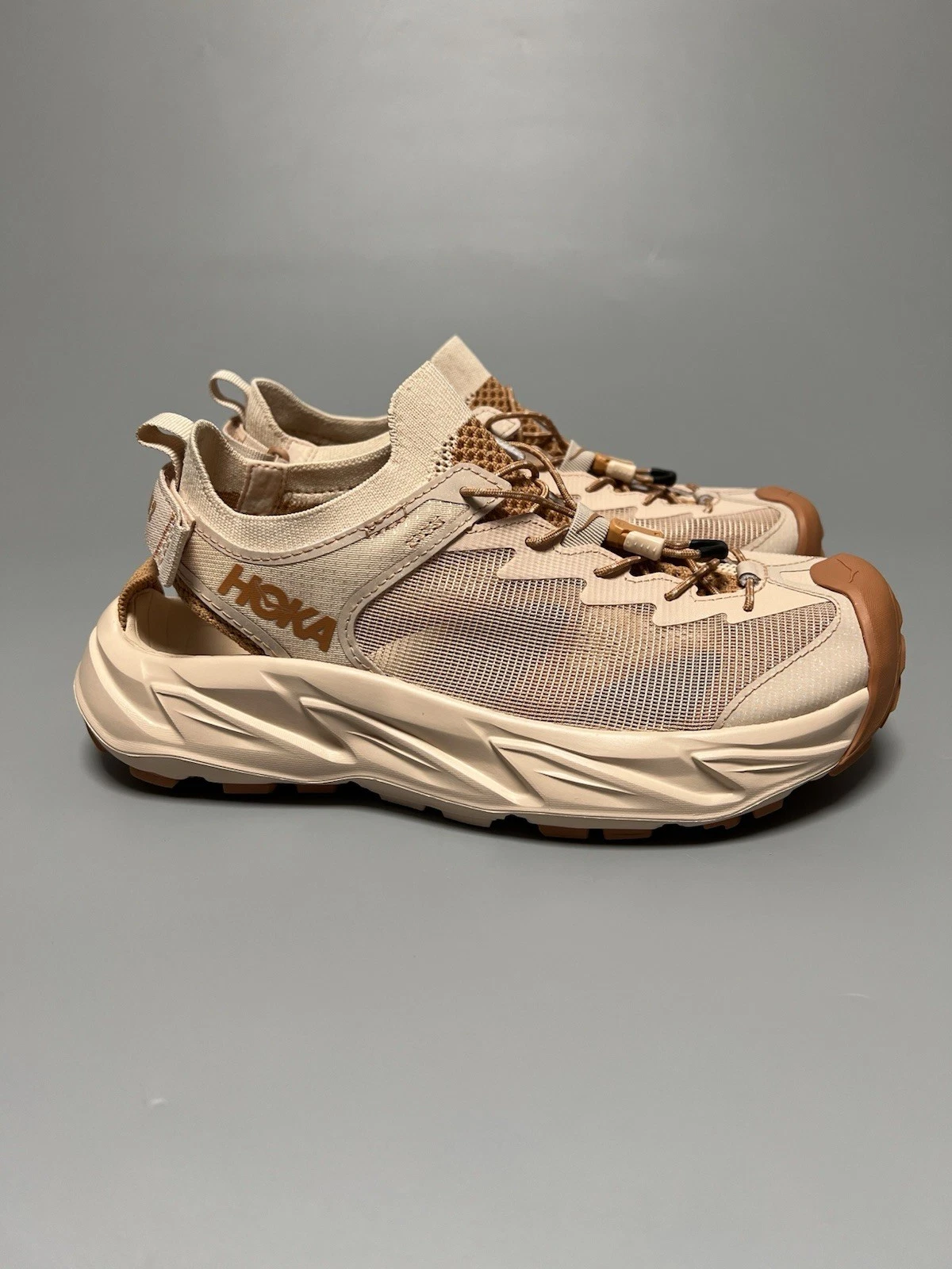 US 9.5B Hoka One One Hopara 2 scarpe sandalo donna escursionismo trail running cordura