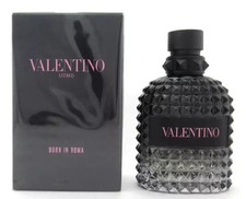 NEW Valentino Uomo Born In Roma EDT Spray for Men - 3.4 oz/100 ml - AUTHENTIC