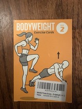 New Me - Body Weight Exercise Cards Vol 2 Men  Women Fitness Exercise Workout