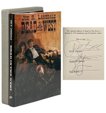 Joe R Lansdale / Dead in the West Signed 1st Edition 1994