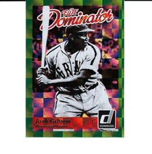Josh Gibson 2014 Panini HOF ELITE DOMINANCE SP #20 Grays HOF