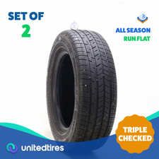Set Of 2 Used 22565r17 Bridgestone Driveguard Plus Rft 102h - 732 Set Of 2 Used 22565r17 Bridgestone Driveguard Plus Rft 102h - 732
