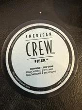 American Crew Fiber High Hold Low Shine Provides Hair Texture & Thickness 3 oz