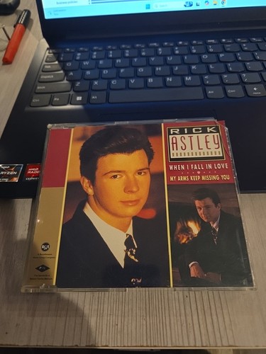 10 - RICK ASTLEY - WHEN I FALL IN LOVE / MY ARMS KEEP MISSING YOU - 1987 CD - Picture 1 of 2