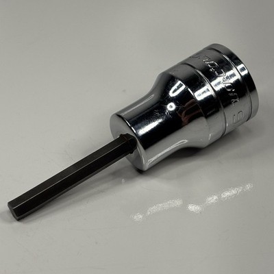 Snap On Tools FA4.5E 3/8 Drive SAE 9/64 Standard Hex Bit Socket Driver USA 1999