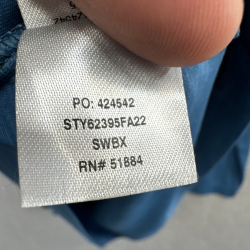 Patagonia Capilene Cool Daily Shirt Kids 2XL 16-18 Blue Logo Graphic Long Sleeve - Picture 15 of 15
