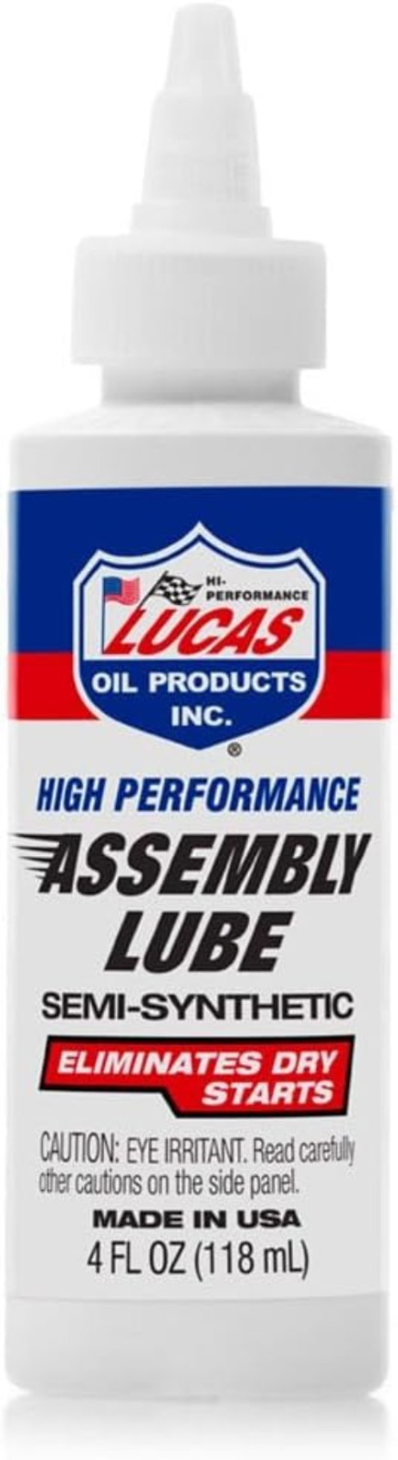 Lucas Oil Assembly Lube 4oz - Engine Building & Storage Protection