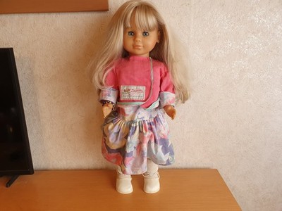 Max Zapf Creation Puppe aus den 70ern Tanzen und sprechend - Größe ca. 58 cm