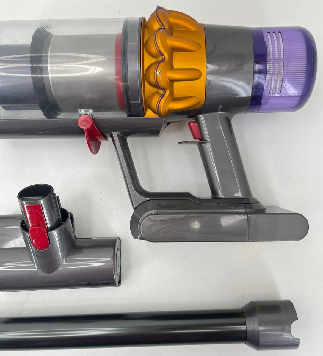 Dyson V15 Detect Cordless Stick Vacuum Cleaner SV22 - Yellow/Iron