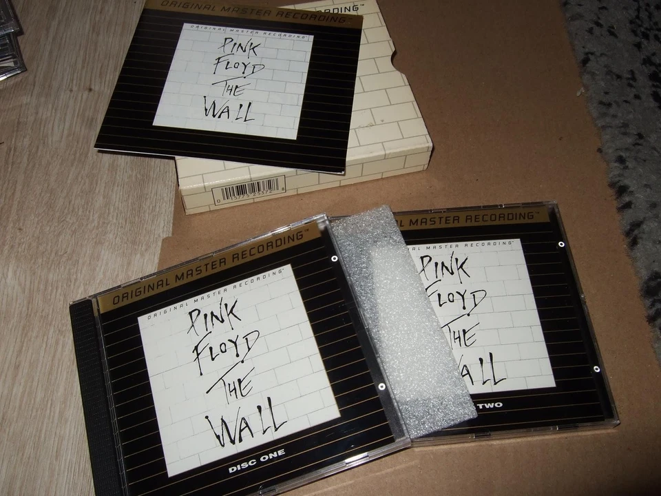 PINK FLOYD : THE WALL 24KT GOLD 2CD BOX 1991 MFSL UDCD 2-537 JAPAN - Bild 3 von 4