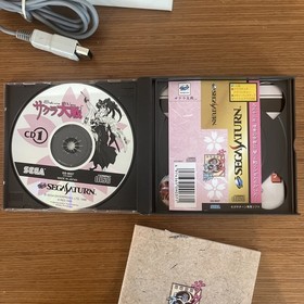 Sega Saturn SS SAKURA WARS Limited Edition Fukkokuban JP Game Action Adventure