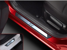 Für Subaru XV Chrom Einstiegsleisten Blenden Abdeckungen Kratzschutz 4 tlg