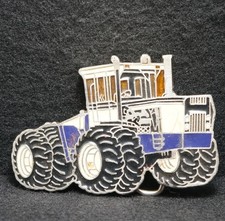 WG15128 AWESOME VINTAGE 1970s  4x4 TRACTOR  FARMING MACHINERY BELT BUCKLE