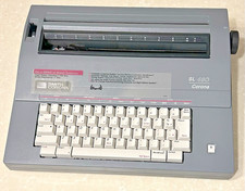 Smith Corona SL480 Electric Typewriter Tested & Working w/ Cover  thumbnail