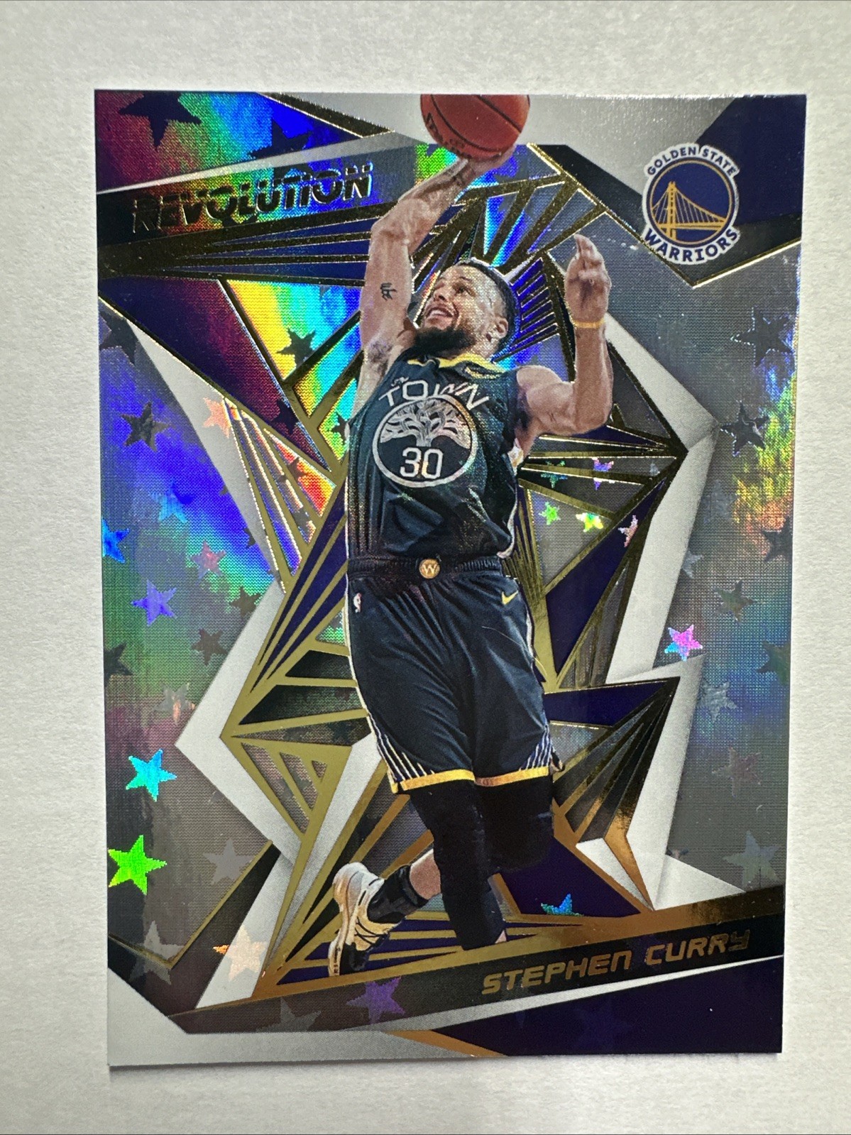 Stephen Curry 2019-20 Panini Revolution Astro #42