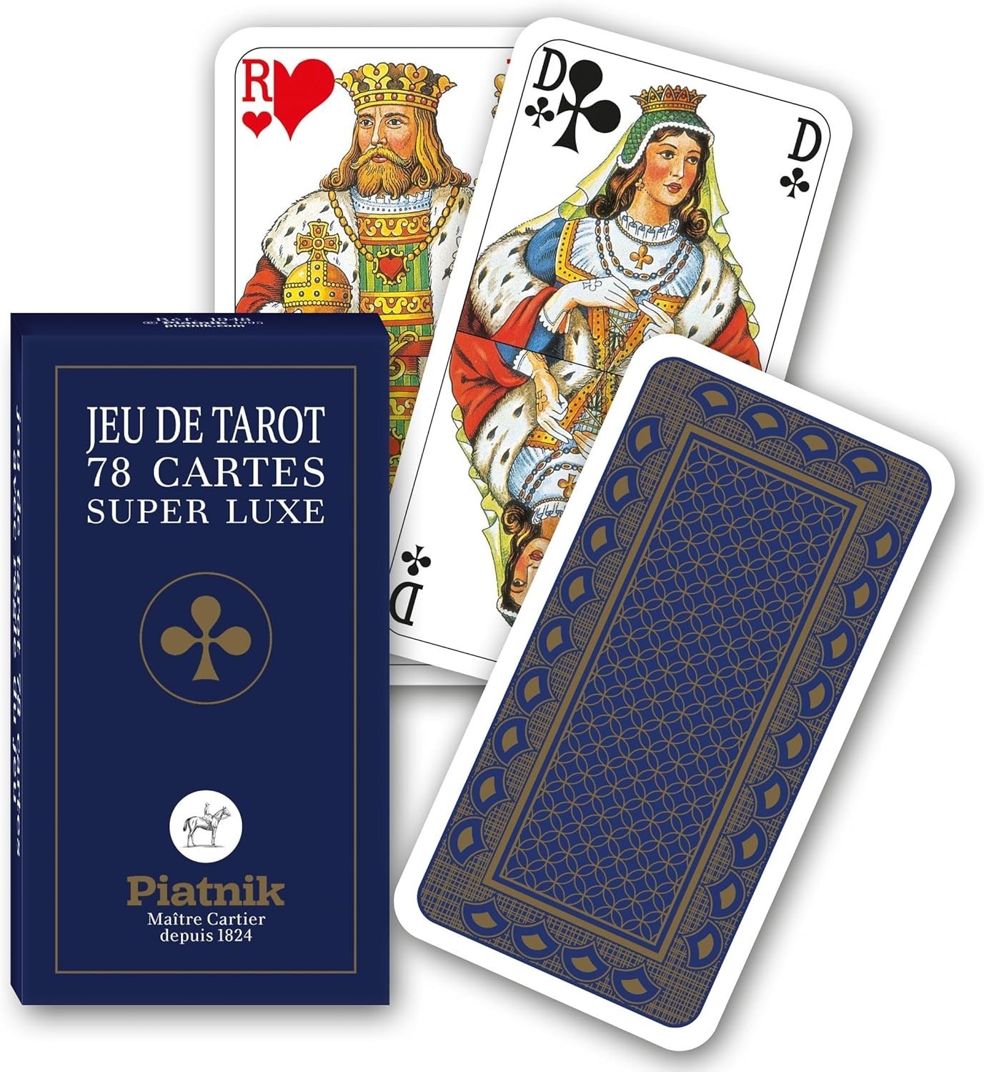 Jeu de Tarot de Luxe Piatnik pour animer vos soirées de jeux traditionnels en famille