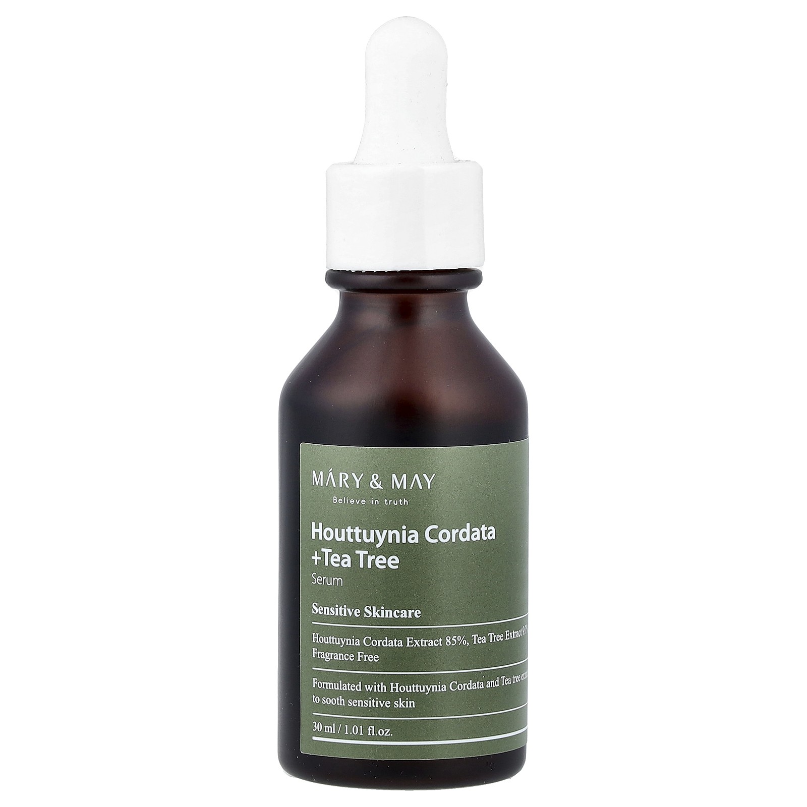 Houttuynia Cordata + Tea Tree Serum, 1.01 fl oz (30 ml)