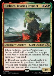 Rosheen, Roaring Prophet (202) Modern Horizons 3 - Rare MTG
