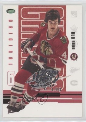 2003 Original Six Chicago Blackhawks All-Star Game 1/10 Bobby Orr #49 HOF 05u8
