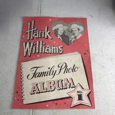 Vintage Hank Williams Family Photo Album No 1 Audrey Williams Country Music