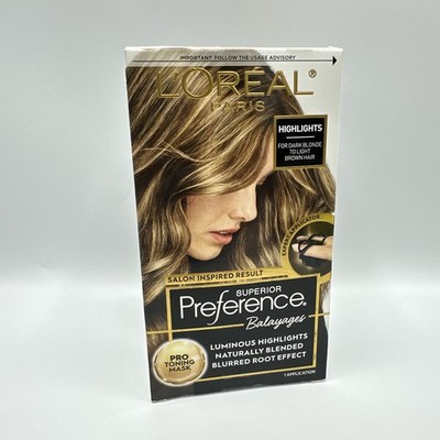 L'Oreal Paris Superior Preference Balayage Kit, Dark Blonde to Light Brown Salon