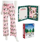 NWT  Christmas Peanuts Snoopy Womens Velour Pink Lounge Sleep Pants Size Large — photo 3