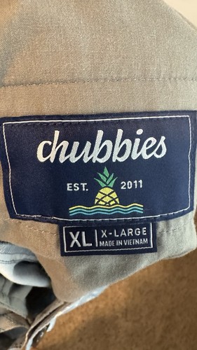Chubbies Sport Shorts Herren XL Palmenblatt All Over Hawaii Print - Bild 2 von 6
