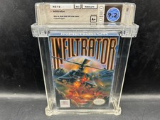 Infiltrator Nintendo NES WATA 9.2 A+ FACTORY SEALED VGA