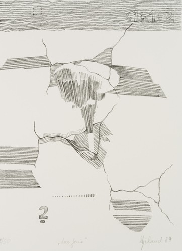 GILAUD (20.Jhd), Das Genie, 1984, Lithographie Moderne Fantasie 1970-1989 - Picture 3 of 4