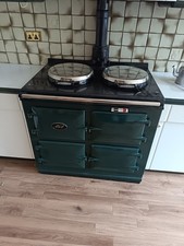3 Oven Aga Range Cooker- Part Reconditioned - Green