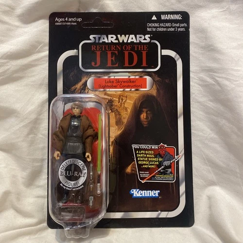Star Wars 3.75" Vintage Collection VC87 Lightsaber Construction Luke Carded New