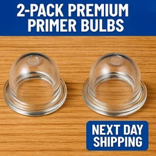 (2) OEM ECHO PRIMER BULBS.SRM-2100, SRM-2100SB, SRM-210i, SRM-210SB, SRM-225