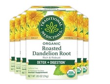 Traditional Medicinal Tea, Organic Roasted Dandelion Root, Supports Health