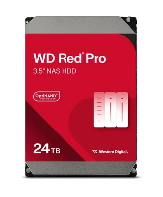 WESTERN DIGITAL WD Red Pro WD241KFGX NAS HDD - 24 TB 7200 rpm 512 MB 3,5 Zoll SATA 6 Gbit/s CMR