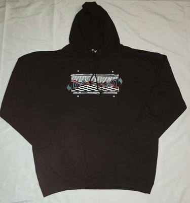 Louis Tomlinson Lyric Drop Black Hoodie Size 2xL Just Hoods Awdis 24'' Pit 2 Pit