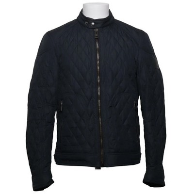 Belstaff, Jacke, Herren, Größe: 48, Schwarz, Baumwolle/Polyester, Sonstiges #DNK