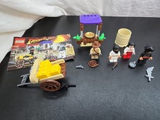 LEGO set 7195 Ambush in Cairo INDIANA JONES 100% complete w/ instructions