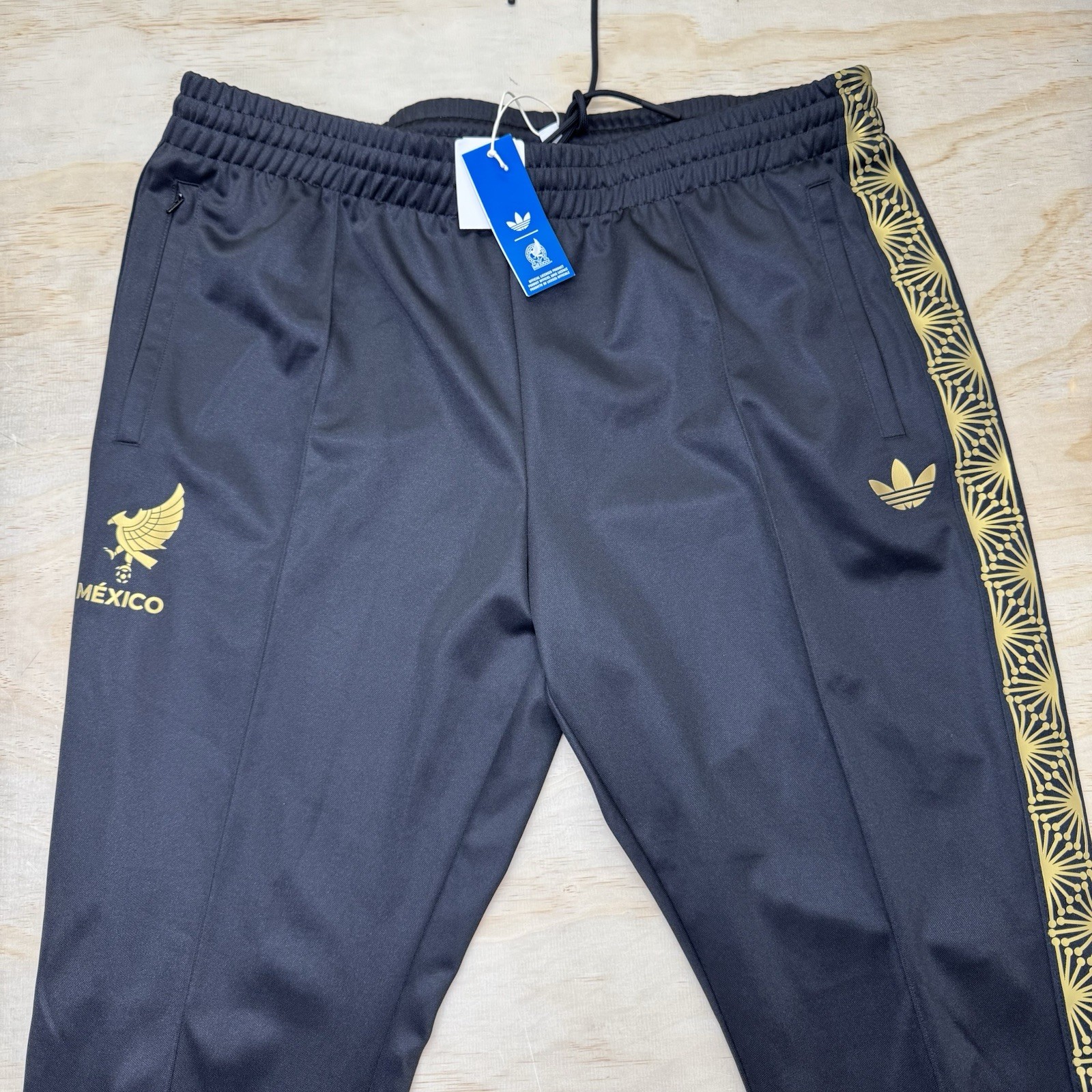 NEW Mexico Soccer FMF Adidas Originals Training Pants Black JE5337 Mens Sz 3XL thumbnail 4