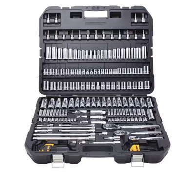 #ad DEWALT Chrome Vanadium Mechanics Tool Set 192 Piece $149.99