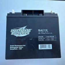 SLA1116 Interstate Batteries 12V 18Ah SLA AGM for Jump N Carry JNC105