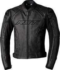 Giubbotto di pelle uomo RST S1 - Nero