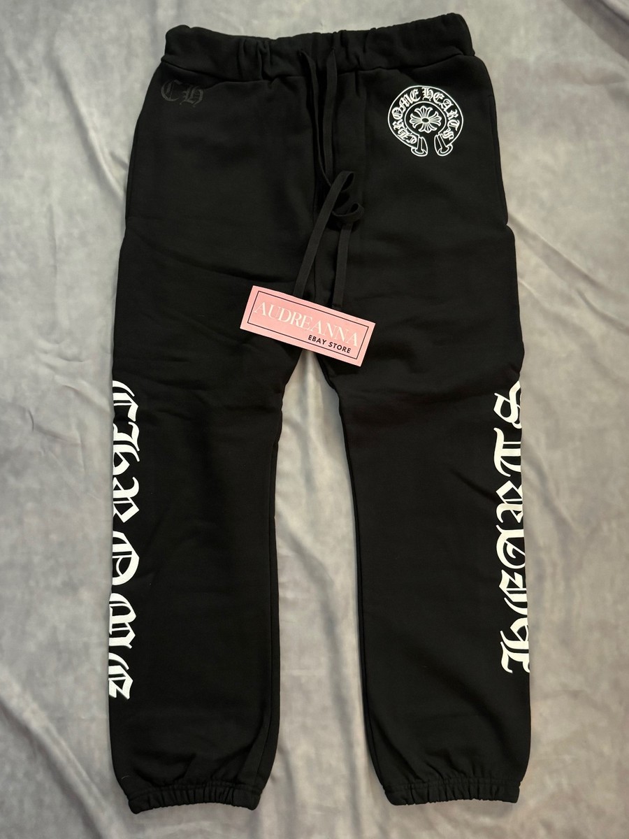 Chrome Hearts FU Horseshoe Logo Sweat Pants (Heavy) Medium 100