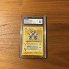 Pokemon TCG CGC 8 2000 Base Set 2 Magneton 9/130 Holo English