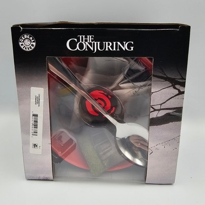 The Conjuring Cereal Killer Bowl Spoon Napkin Set by CultureFly Horror Gift NIB