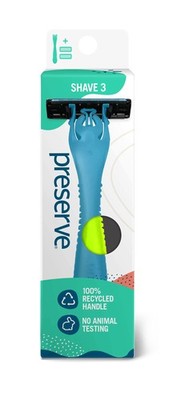 Triple Razor Blade for Men and Women with Moisturizing Strip and Eco Friendly...