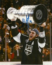 Los Angeles Kings Anze Kopitar Stanley Cup Signed Autographed 8x10 Photo COA